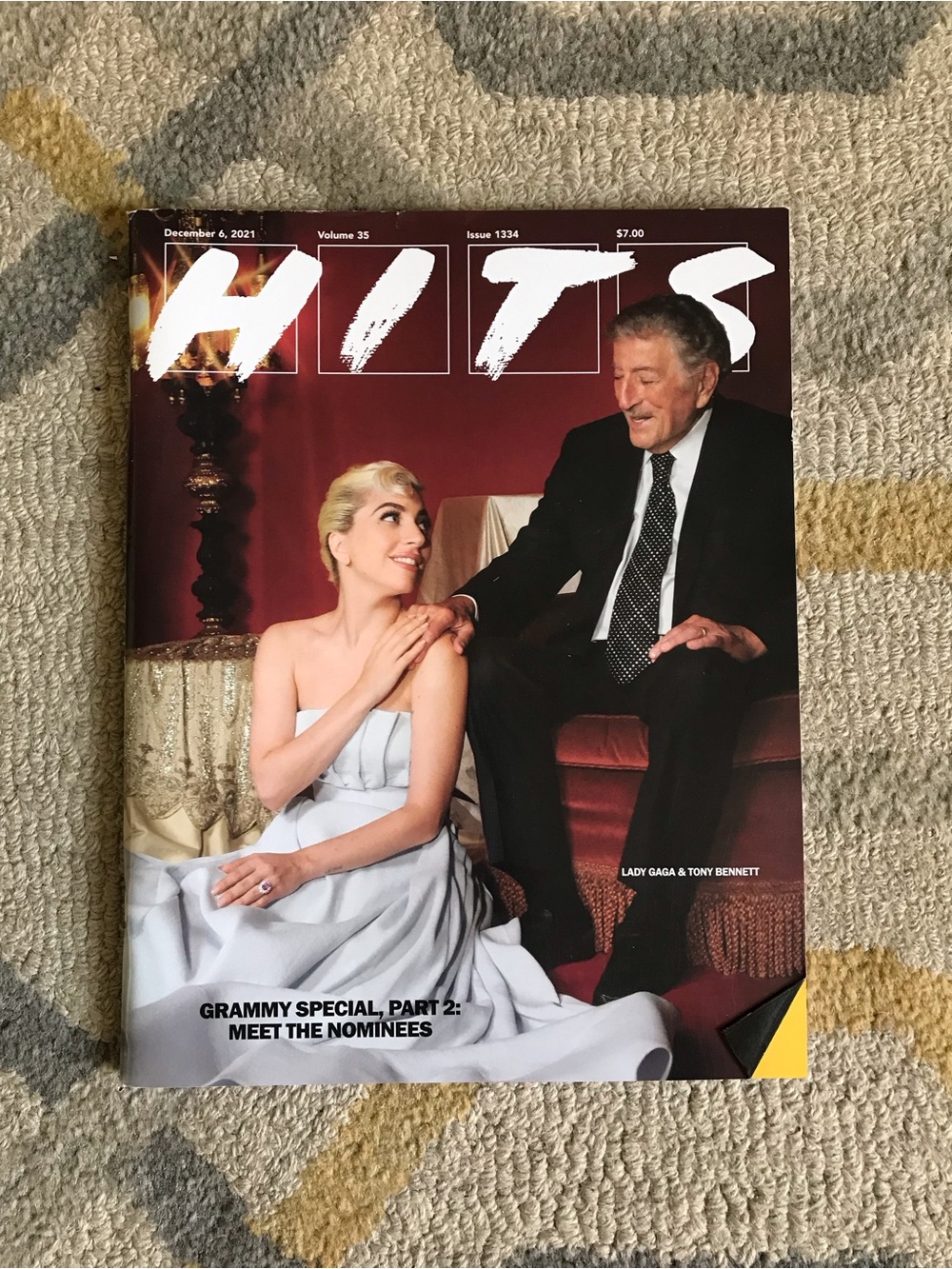 HITS Magazine December 6, 2021 Issue - Lady Gaga & Tony Bennett Cover